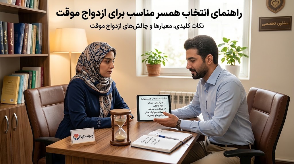 راهنمای انتخاب همسر مناسب برای ازدواج موقت